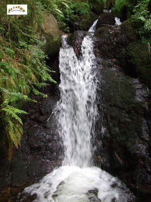 une des chutes d'eau