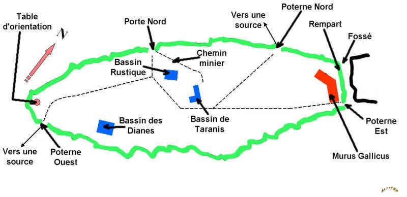 plan du camp